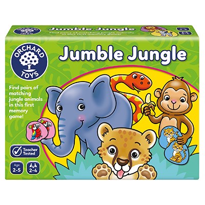 Jumble Jungle - A Wild First Pairs Matching Game