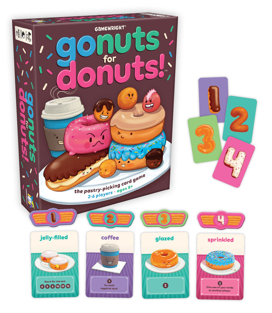 Gonuts for Donuts! - Pastry Picking Card Game